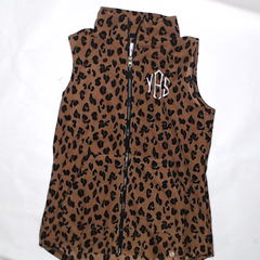 BLOOPER CLOTHING: Monogrammed Fleece Vest