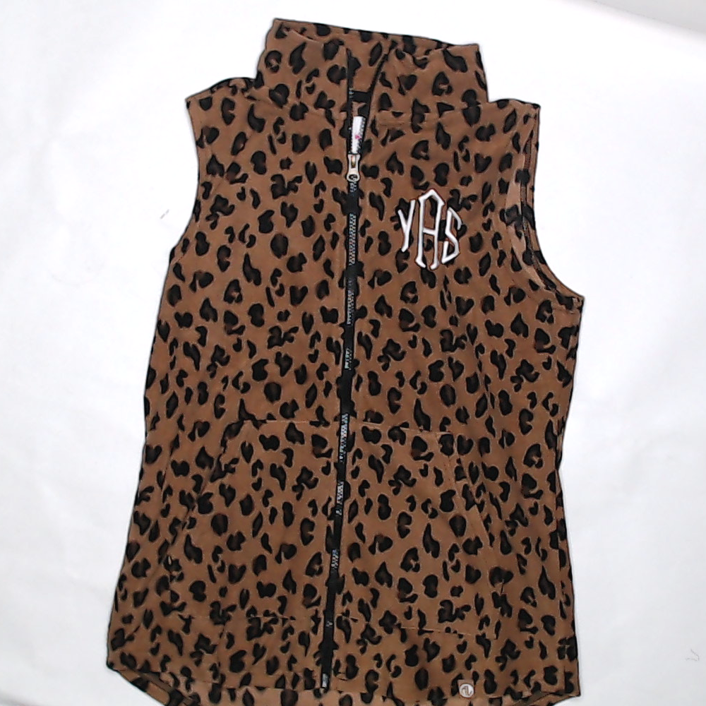 BLOOPER CLOTHING: Monogrammed Fleece Vest