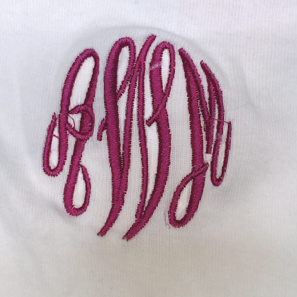 BLOOPER KIDS: Monogrammed Baby Layette Gown