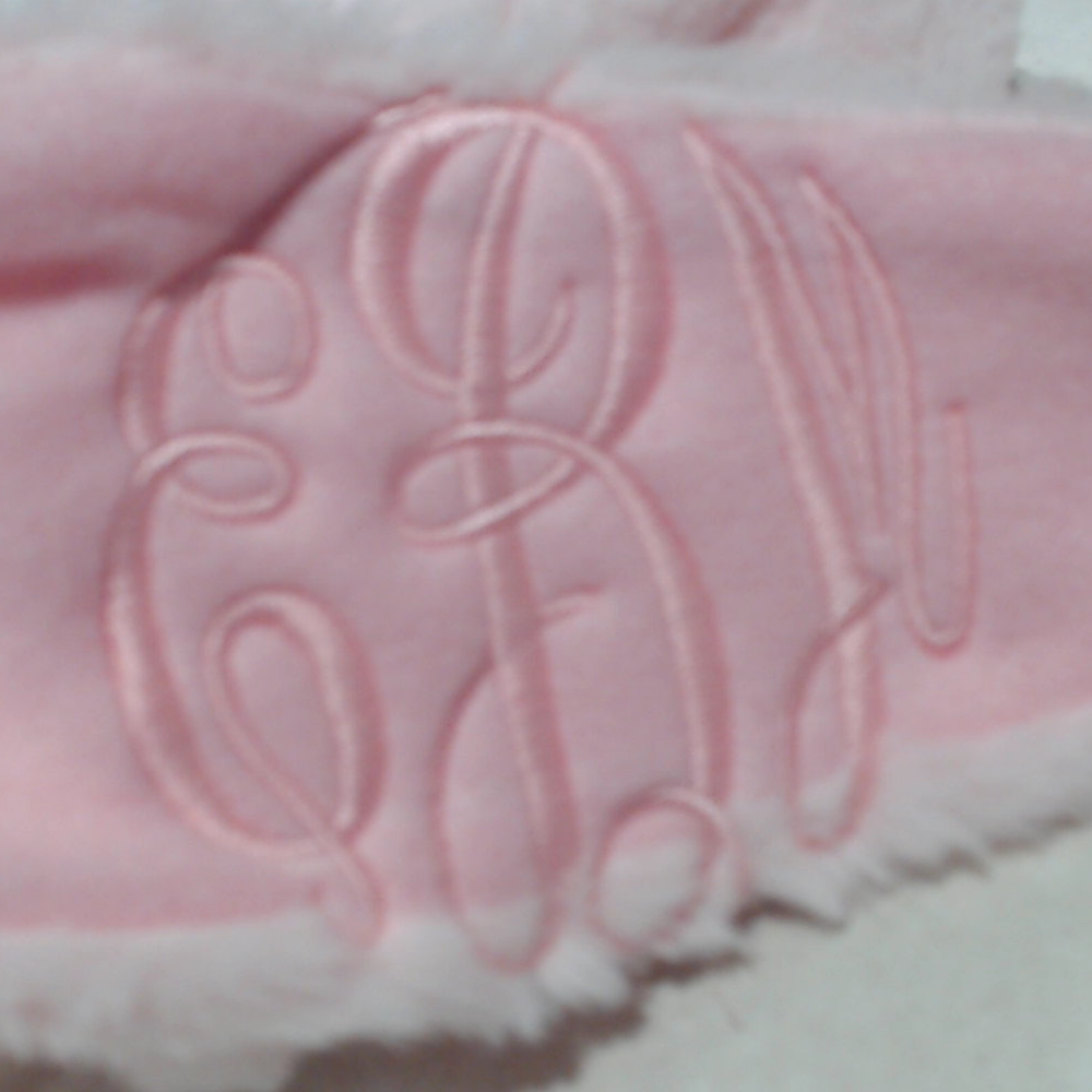 BLOOPER KIDS: Monogrammed Bunny Easter Basket