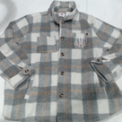 BLOOPER CLOTHING: Monogrammed Fuzzy Shacket
