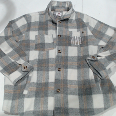 BLOOPER CLOTHING: Monogrammed Fuzzy Shacket