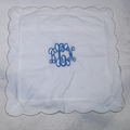 BLOOPER ACCESSORY: Monogrammed Pillow Sham