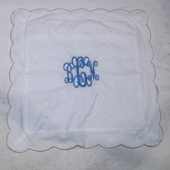 BLOOPER ACCESSORY: Monogrammed Pillow Sham