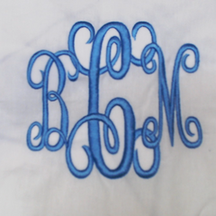 BLOOPER ACCESSORY: Monogrammed Pillow Sham