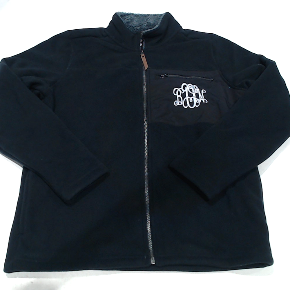 BLOOPER CLOTHING: Monogrammed Field Fleece Jacket