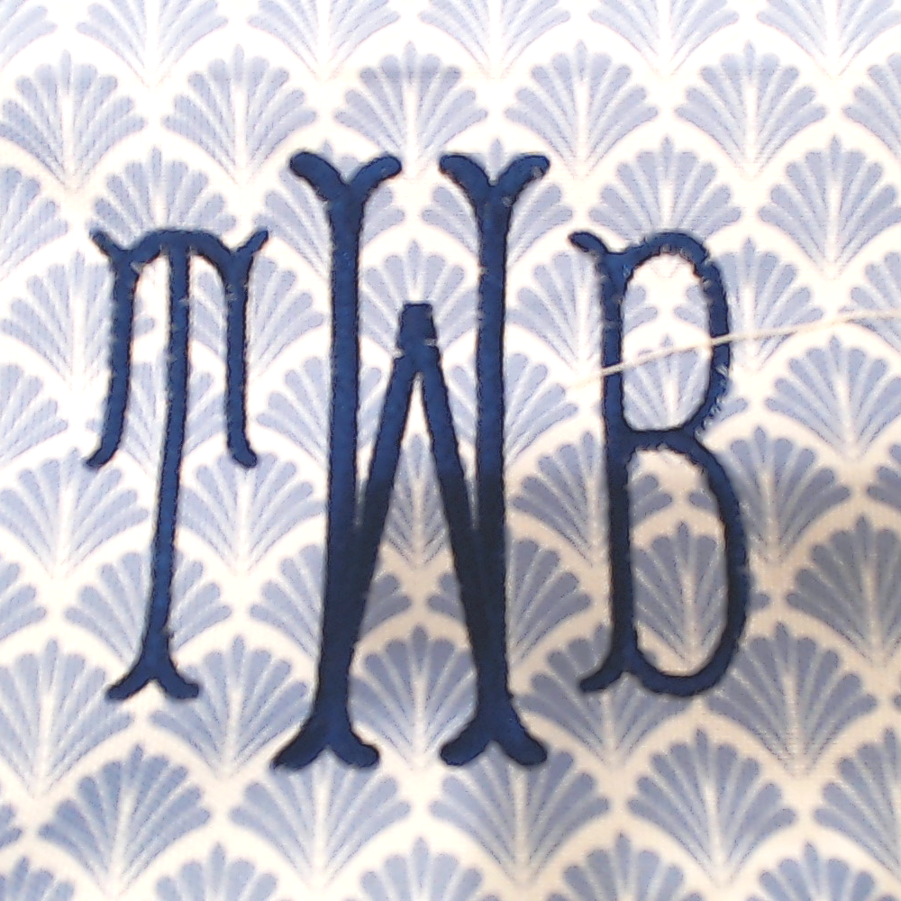 BLOOPER BAG: Monogrammed Casserole Carrier