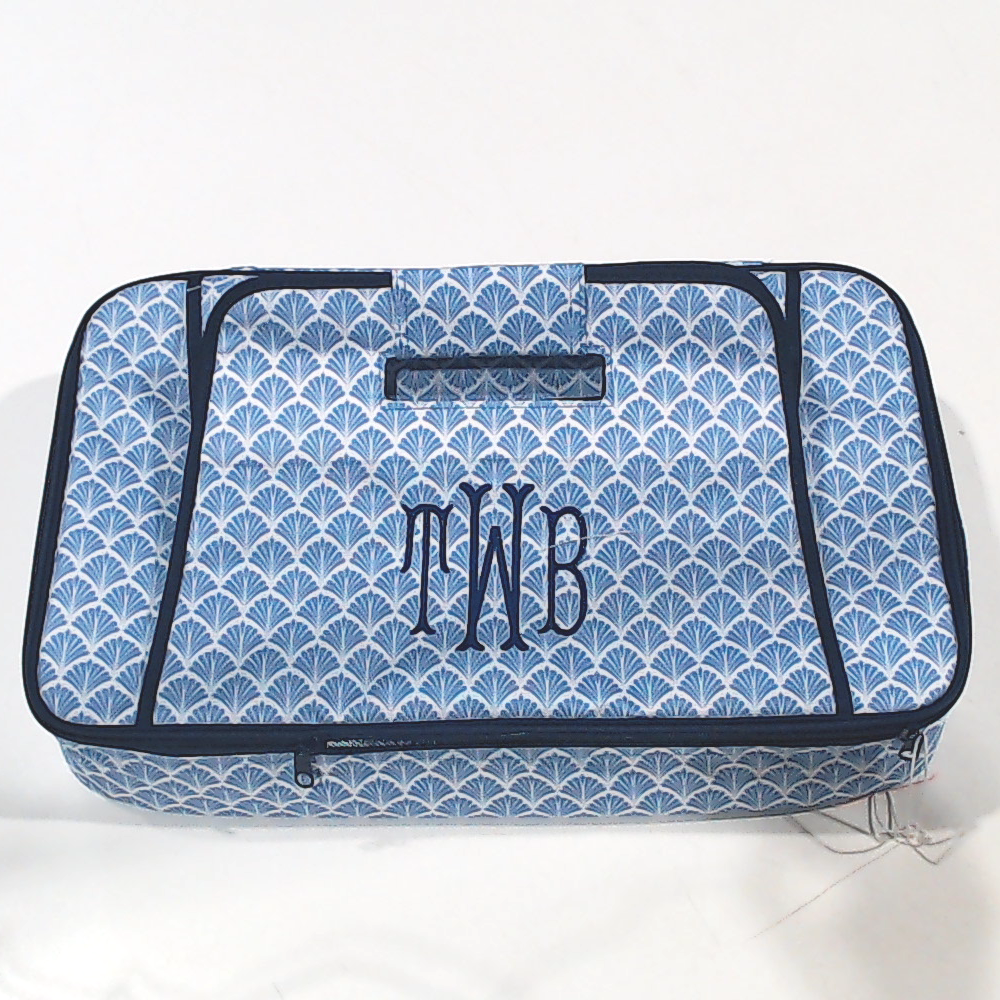 BLOOPER BAG: Monogrammed Casserole Carrier