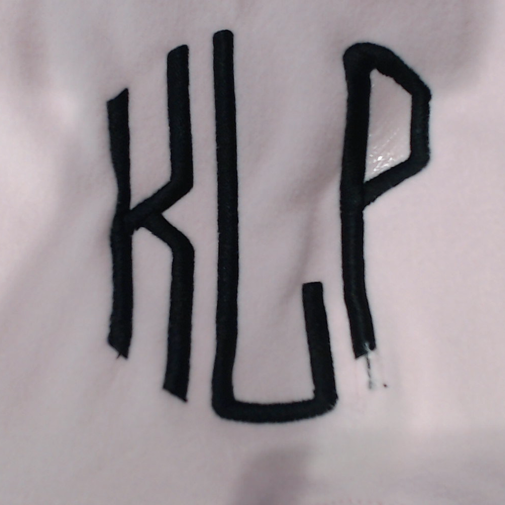 BLOOPER CLOTHING: Monogrammed Sequin Teacher Sweatshirt