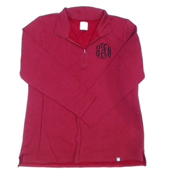 BLOOPER CLOTHING: Monogrammed Pullover Sweatshirt
