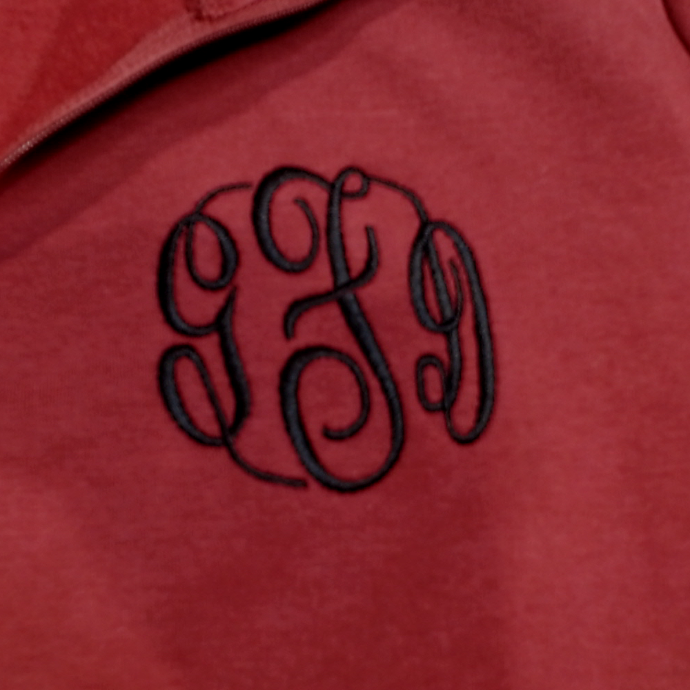 BLOOPER CLOTHING: Monogrammed Pullover Sweatshirt