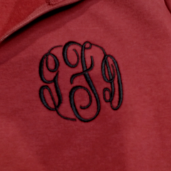 BLOOPER CLOTHING: Monogrammed Pullover Sweatshirt