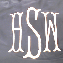 BLOOPER SWIM: Monogrammed One Piece Bathing Suit