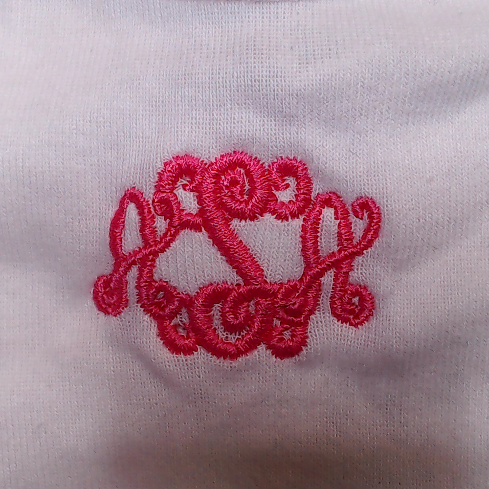 BLOOPER KIDS: Monogrammed Baby Long Sleeve Bodysuit