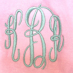 BLOOPER KIDS: Monogrammed Baby Layette Gown