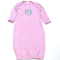 BLOOPER KIDS: Monogrammed Baby Layette Gown