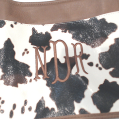 BLOOPER BAG: Monogrammed Saddlebag