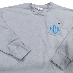 BLOOPER CLOTHING: Monogrammed Crewneck Sweatshirt
