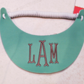 BLOOPER ACCESSORY: Monogrammed Bride Tribe Visor