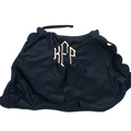 BLOOPER SWIM: Monogrammed Scalloped High Neck Bikini Top