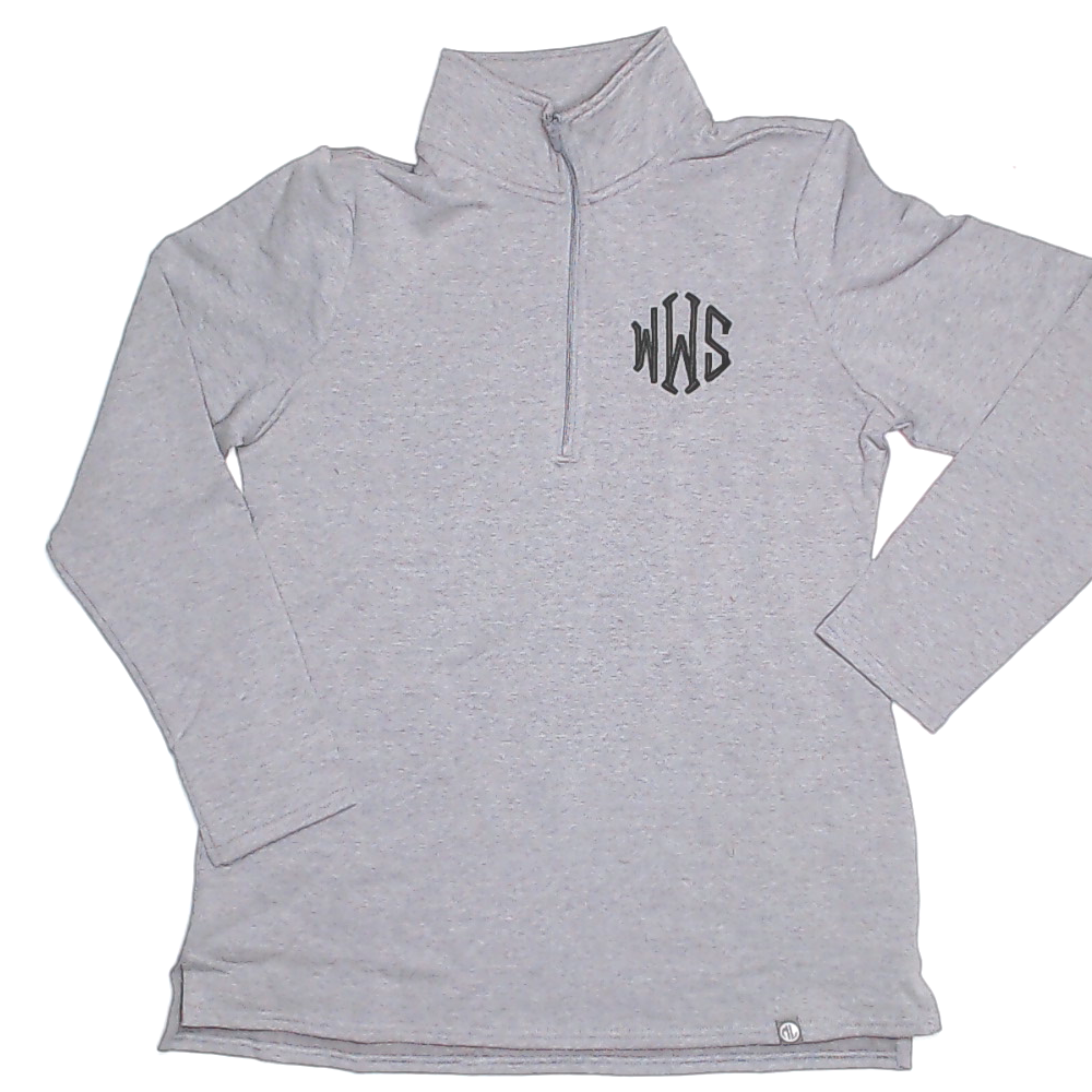 BLOOPER CLOTHING: Monogrammed Pullover Sweatshirt