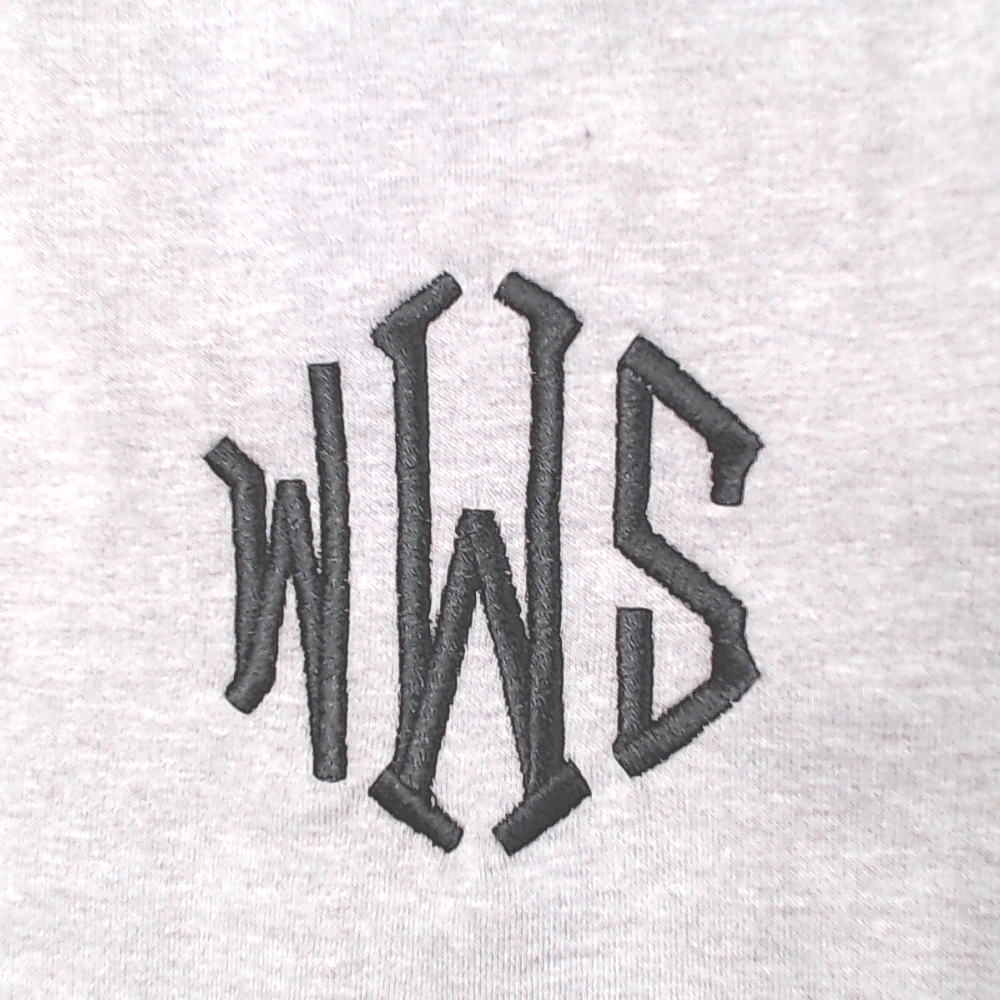 BLOOPER CLOTHING: Monogrammed Pullover Sweatshirt