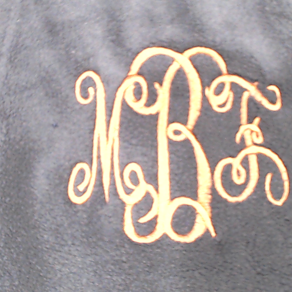 BLOOPER CLOTHING: Monogrammed Fleece Jacket