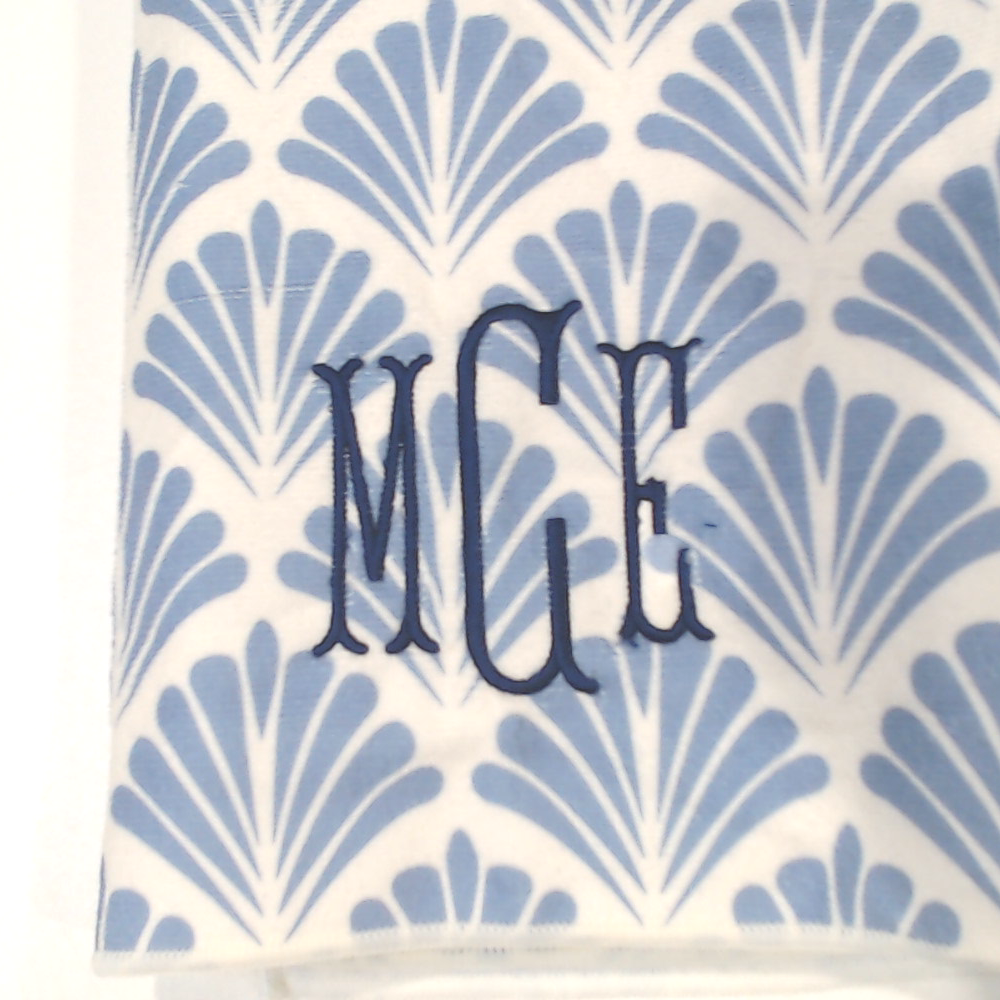 BLOOPER SWIM: Monogrammed Beach Towel