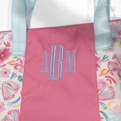 BLOOPER BAG: Monogrammed Weekend Bag