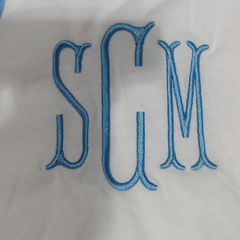 BLOOPER SWIM: Monogrammed Seersucker Cover Up