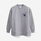 West Virginia Mountaineers Crewneck Sweatshirt | Heathered Gray