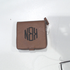 BLOOPER ACCESSORY: Monogrammed Square Wallet