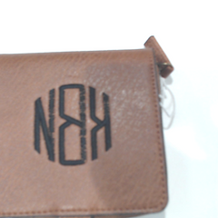 BLOOPER ACCESSORY: Monogrammed Square Wallet