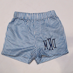 BLOOPER KIDS: Monogrammed Boys Swim Trunks