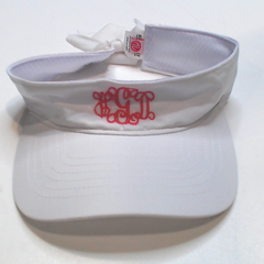 BLOOPER ACCESSORY: Monogrammed VisorMonogrammed Visor