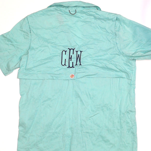 BLOOPER CLOTHING: Monogrammed Fishing Shirt