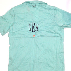 BLOOPER CLOTHING: Monogrammed Fishing Shirt