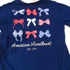BLOOPER CLOTHING: Monogrammed Kids America T-Shirt