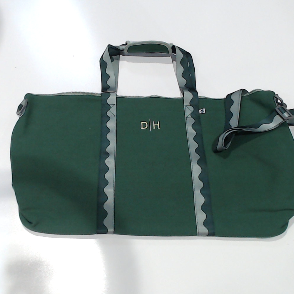 BLOOPER BAG: Monogrammed Weekend Bag