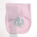 BLOOPER KIDS: Monogrammed Baby Terry Burp Cloth