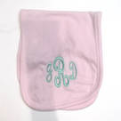 BLOOPER KIDS: Monogrammed Baby Terry Burp Cloth