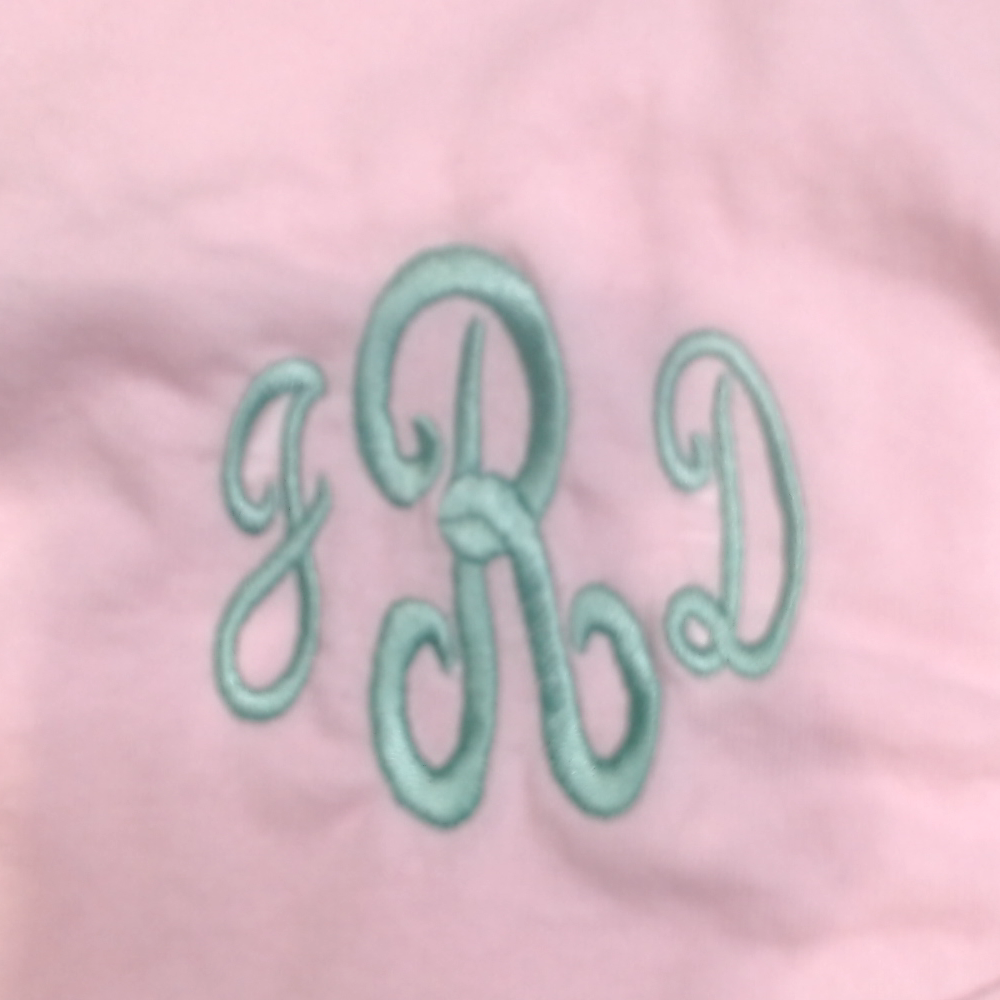 BLOOPER KIDS: Monogrammed Baby Terry Burp Cloth