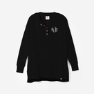 BLOOPER CLOTHING: Monogrammed Waffle Henley Tunic