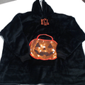 BLOOPER CLOTHING: Monogrammed Pumpkin Blanket Hoodie