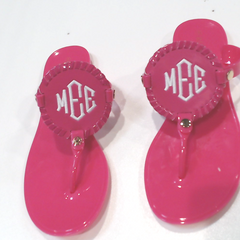 BLOOPER SHOES: Monogrammed Flip Flops