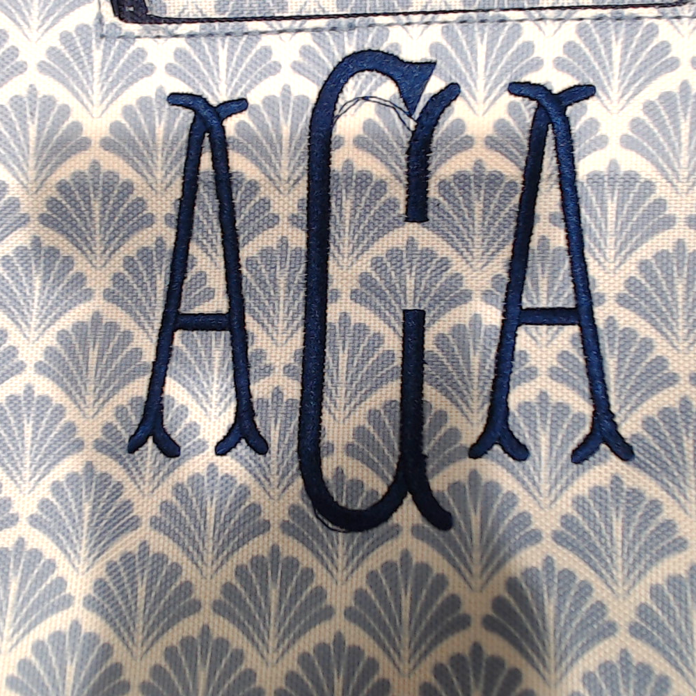 BLOOPER ACCESSORY: Monogrammed Casserole Carrier