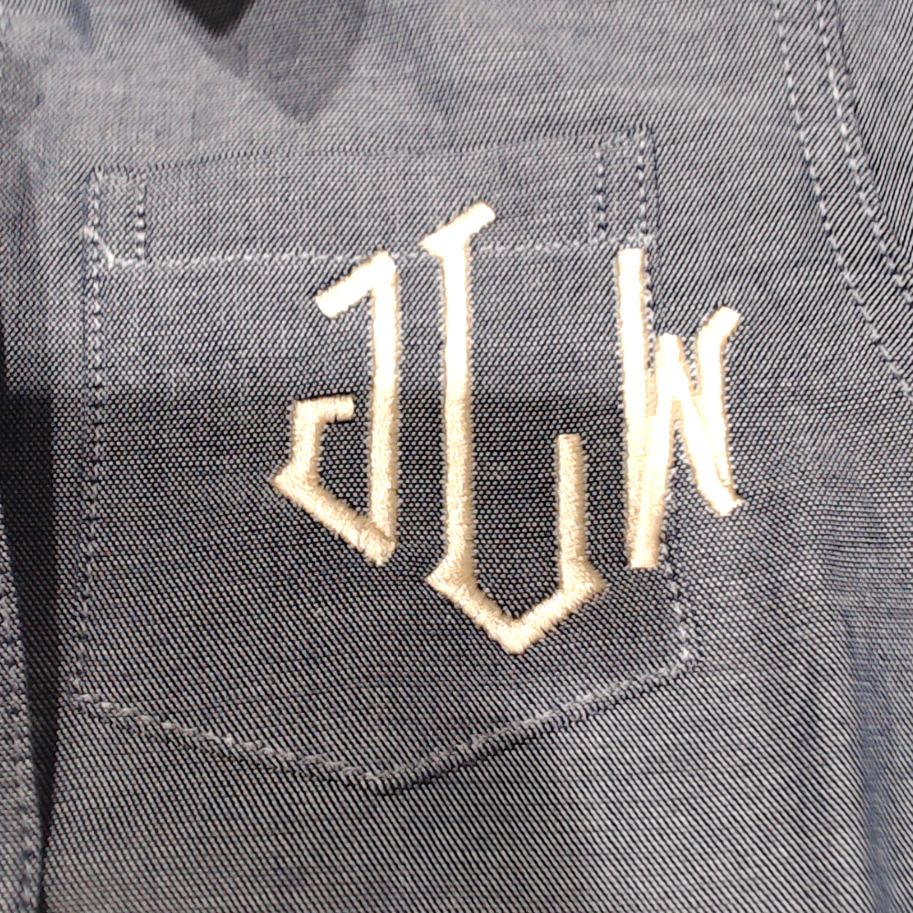 BLOOPER KIDS: Monogrammed Kids Button Down Tunic