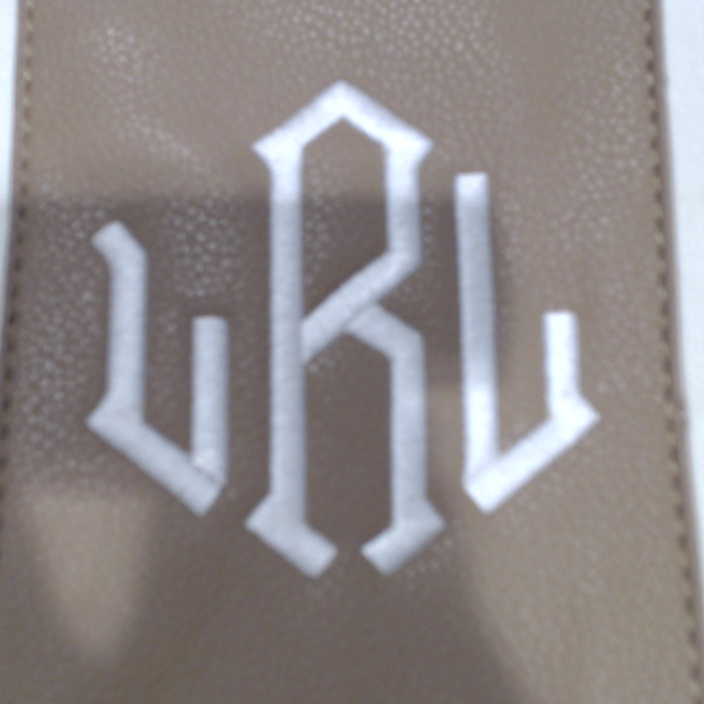 BLOOPER BAG: Monogrammed Weekender Bag