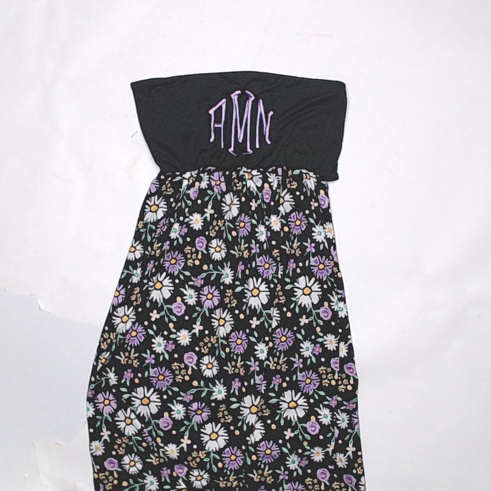 BLOOPER SWIM: Monogrammed Beach Cover Up