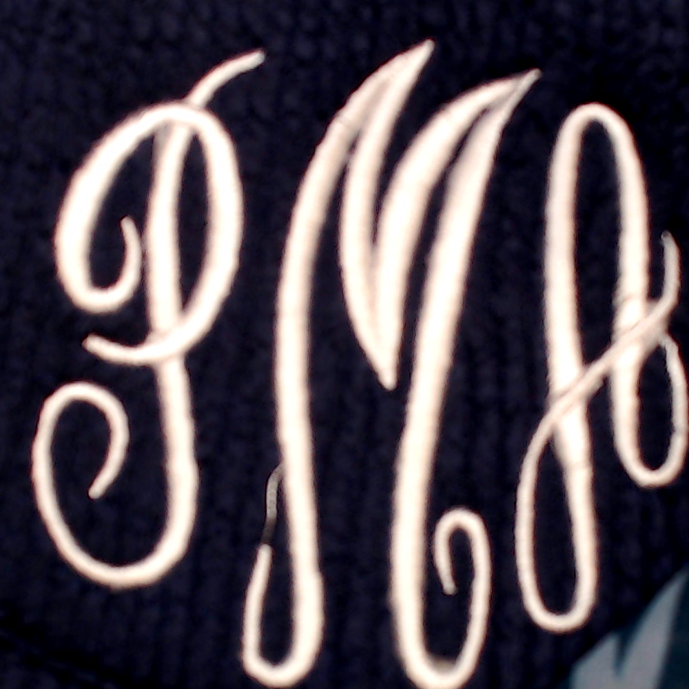 BLOOPER CLOTHING: Monogrammed Puff Sleeve Top